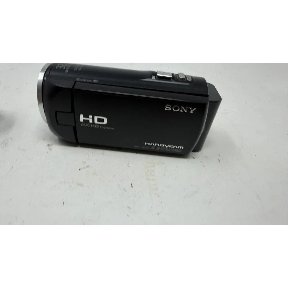 Sony Handycam HDR-CX220 Camcorder 32x Zoom 8.9MP Tested With Battery